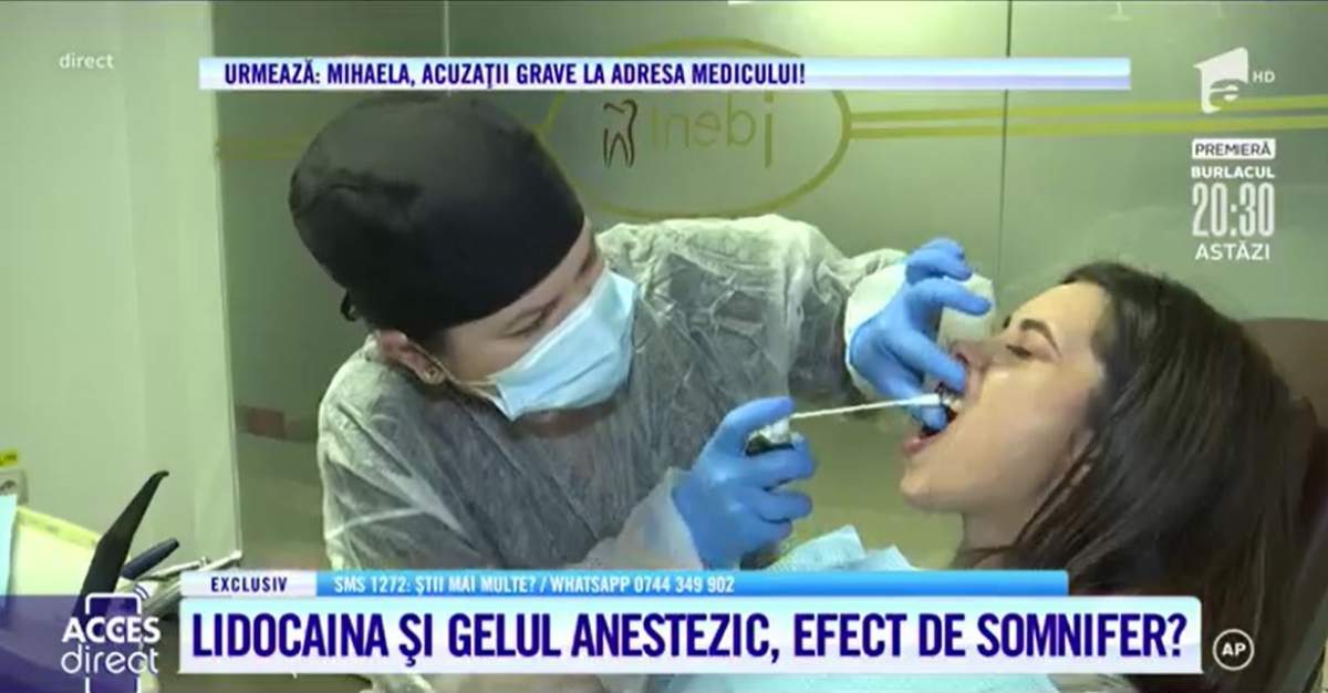 Acces Direct. Pot da substanțele anestezice folosite de dentistul-violator amețeală și somnolență? Ce arată experimentul: „Se pot lua de la farmacie”