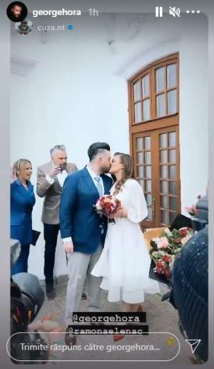 Nuntă mare în showbiz! Un artist celebru și iubita sa s-au căsătorit! Roxana Ionescu și Tinu Vidaicu le-au fost nași / FOTO