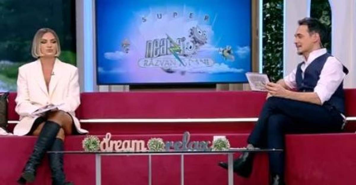 Alexandra Stan și Răzvan Simion, pe canapea la Antena 1