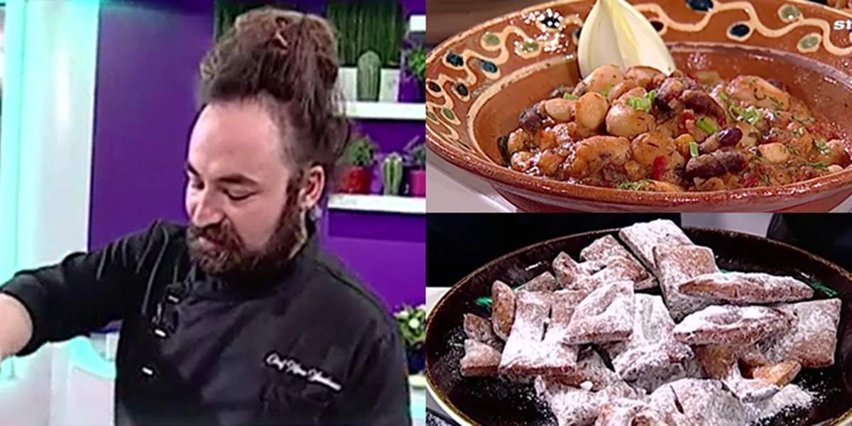 Reteța gustoasă pentru iahnie de fasole și minciunele preparată de Chef Mino, la Antena Stars / VIDEO