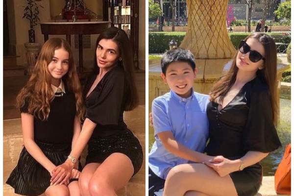 Cum o răsfață Monica Gabor pe Irinuca în Las Vegas. Vedeta are grijă și de fiul vitreg / FOTO