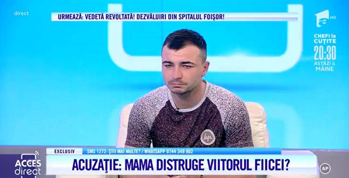 Marius Bratu, un tânăr tată, vrea să-și crească singur fetița