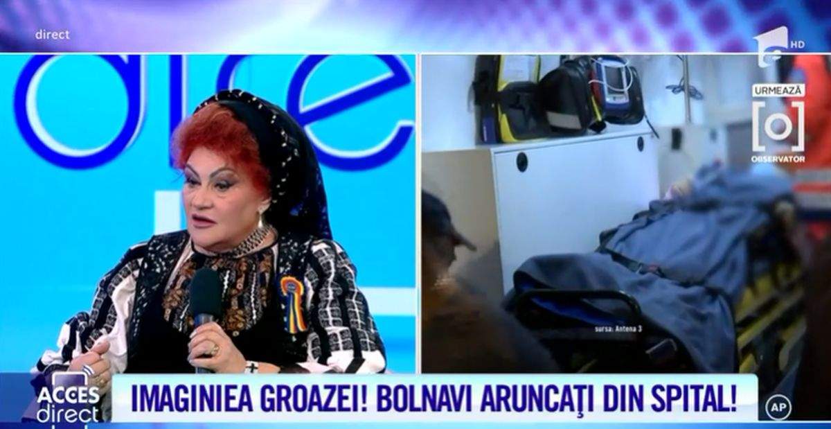 elena merisoreanu imbracata in costum popular la acces direct