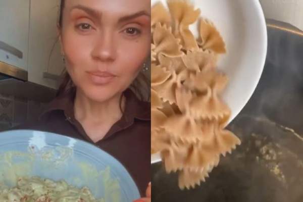 Rețeta de paste cu avocado și roșii pregătită de Cristina Șișcanu: „Nu îngrașă și e sănătoasă” / FOTO