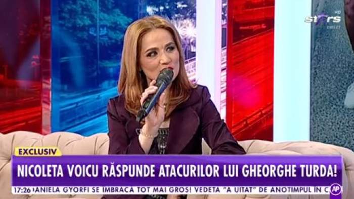 Nicoleta Voicu, la Antena Stars, în costum