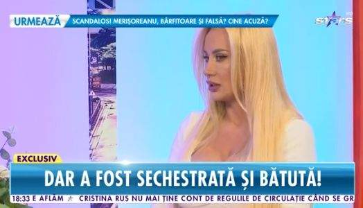 Simona Trașcă, interviu la Antena Stars, îmbrăcată în alb