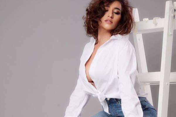 Claudia Pătrășcanu a pozat provocator pe internet. Cum arată fosta soție a lui Gabi Bădălău în costum bărbătesc: „Mă simt puternică” / FOTO