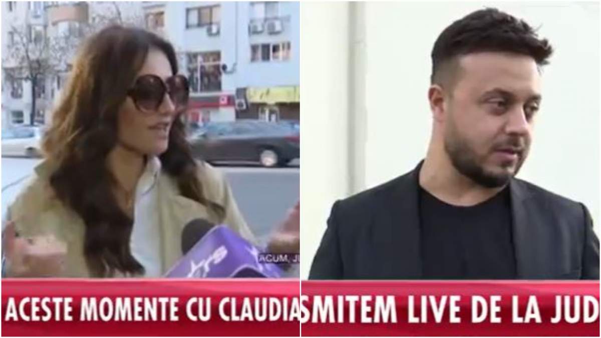 ”Vrea să-mi ia copiii”! Claudia Pătrășcanu, prima reacție după înfățișarea la tribunal cu Gabi Bădălău / VIDEO