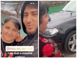 Bogdan Mocanu i-a cumpărat mașină mamei lui. Cum a reacționat cea care i-a dat viață: „Te iubesc” / FOTO