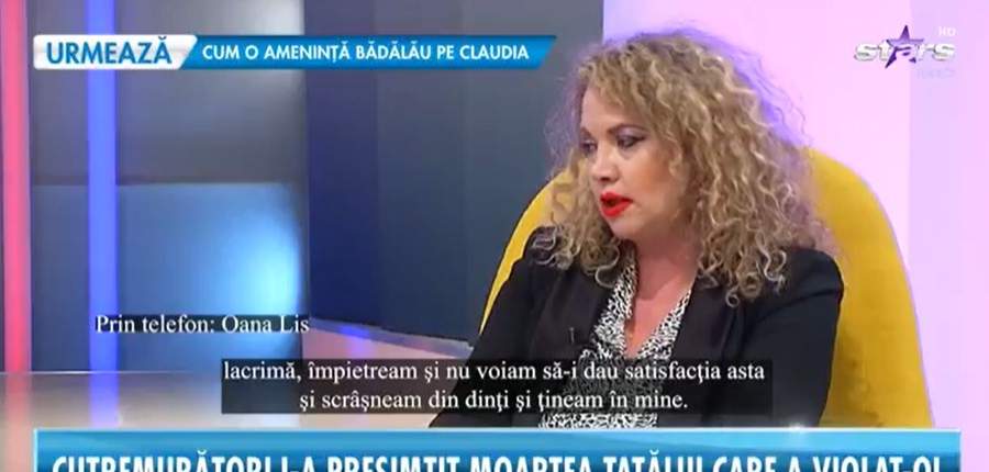 Oana Lis a presimțit moartea tatălui. Vedeta nu suferă după cel care i-a lăsat doar traume: „Nu mi-a curs nicio lacrimă”