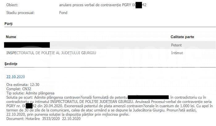 Tânărul care i-a reclamat pe torționarii de la Secția 16, hărțuit cu amenzi ilegale / Documente incredibile