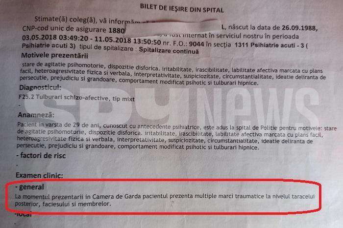 Tânărul care i-a reclamat pe torționarii de la Secția 16, hărțuit cu amenzi ilegale / Documente incredibile