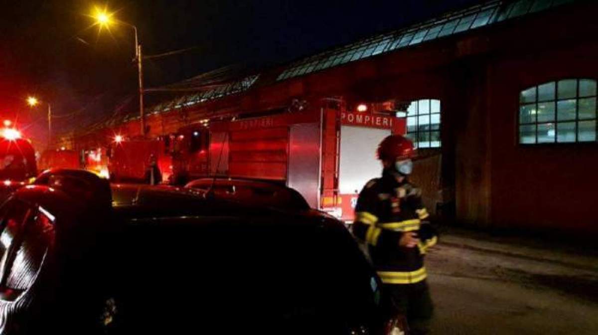 Incendiu în Secția de Ortopedie a Spitalului Municipal Bacău. Pompierii au intervenit de urgență