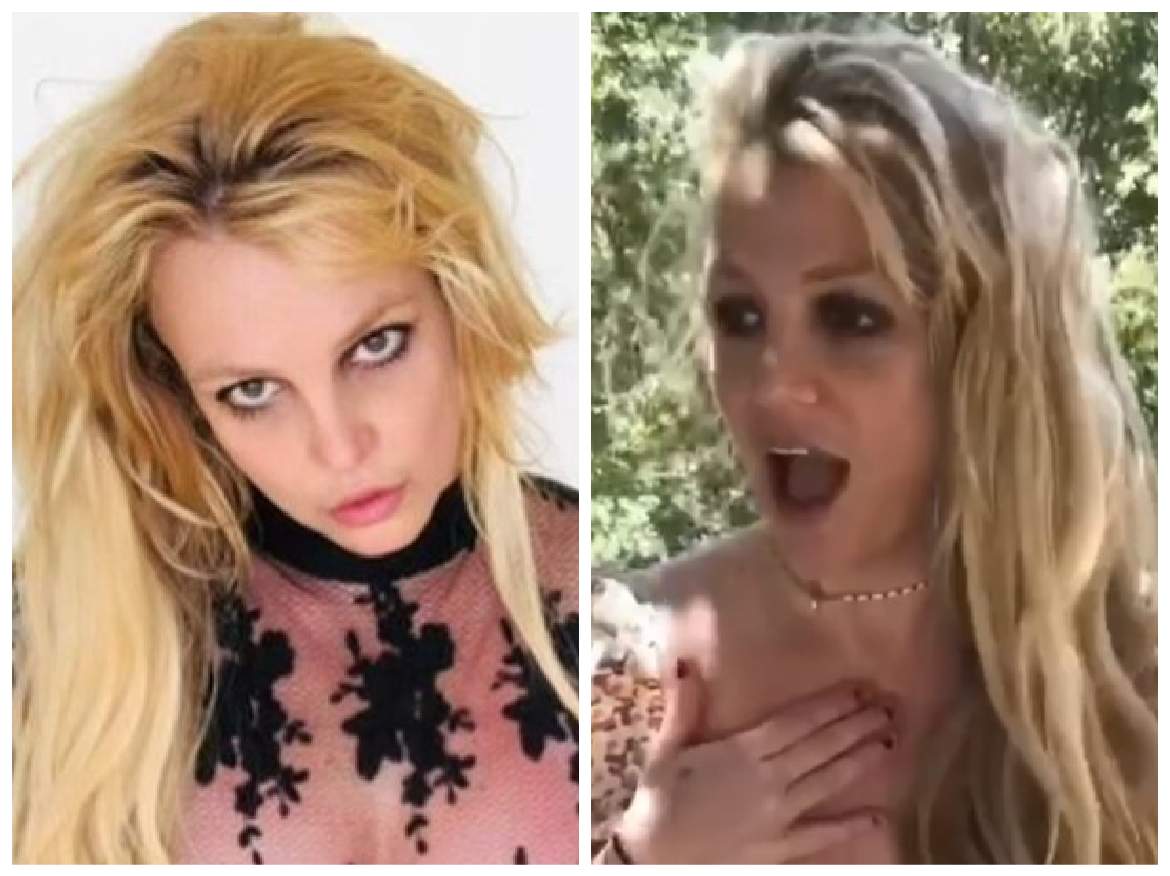 Britney Spears, vorbind cu fanii ei