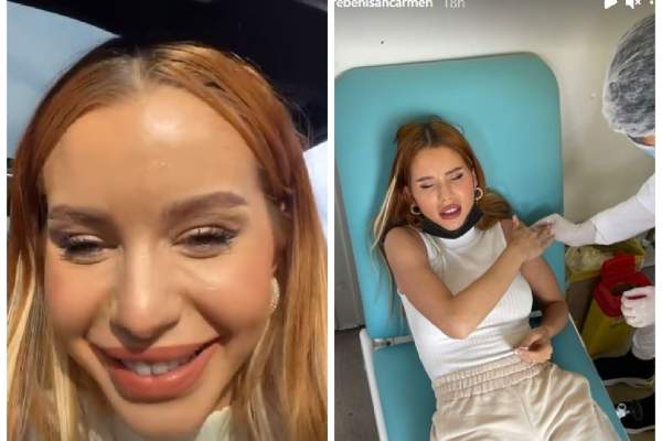 Carmen Grebenisan, criză de râs după vaccin. Roșcata nu s-a putut abține: „Mi-au curs lacrimile” / FOTO