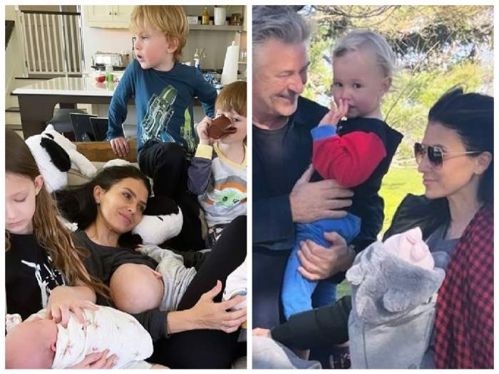 Alec Baldwin, Hilaria Baldwin și copii lor