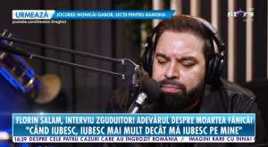 Florin Salam, declarații sfâșietoare despre moartea Fănicăi: „Am stat vreo lună și ceva închis într-o cameră” / VIDEO