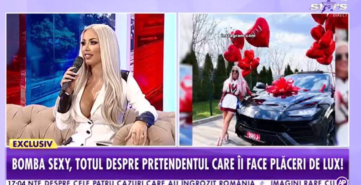 Loredana Chivu în platou la Antena Stars.