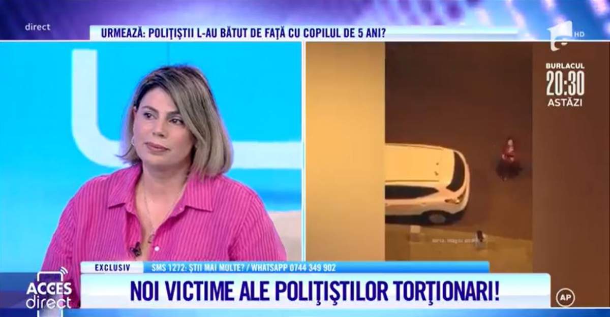 Acces Direct. Femeia care acuză polițiștii Secției 16 de violență și tortură rupe tăcerea. Ce i-au făcut, de fapt, agenții: „Am crezut că mă violează” / VIDEO