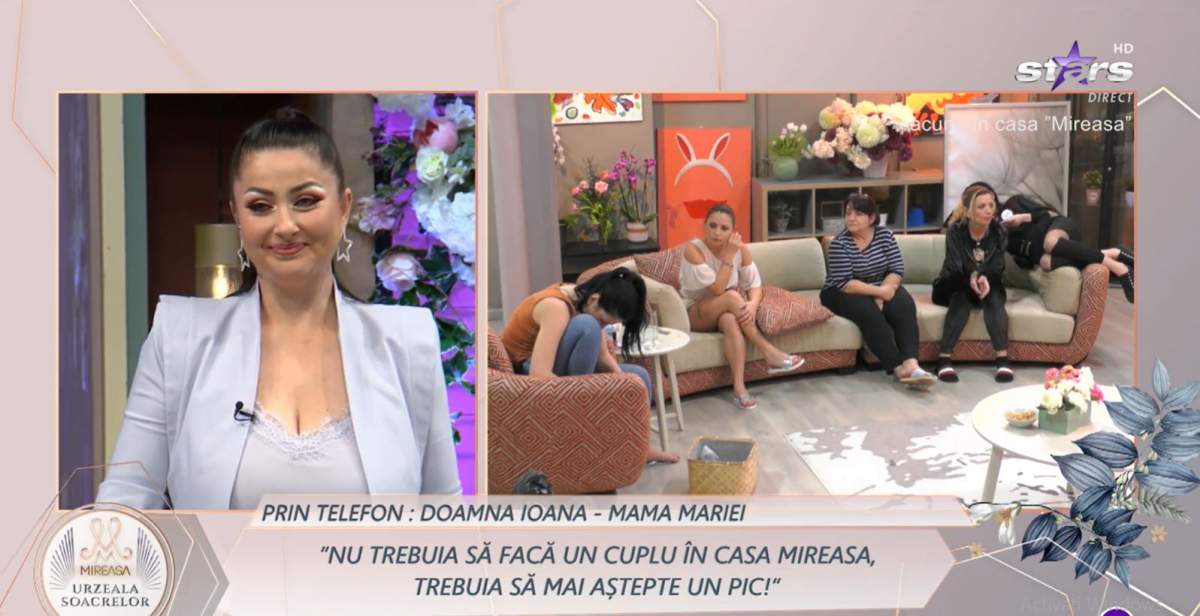 Gabriela Cristea, mesaj de încurajare pentru victimele violenței domestice, în direct la „Mireasa, urzeala soacrelor”: „Fetelor, treziți-vă”