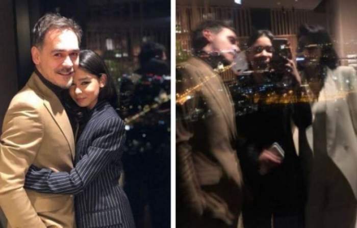 Colaj cu Răzvan Simion alături de fiica sa, Ianca și Daliana Răducan.