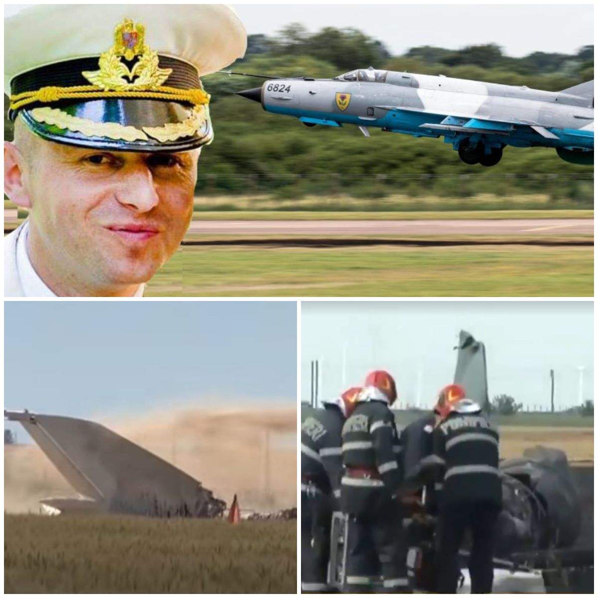 Cine este pilotul care a reușit să se salveze din avionul MIG 21 ce s-a prăbușit astăzi în Mureș