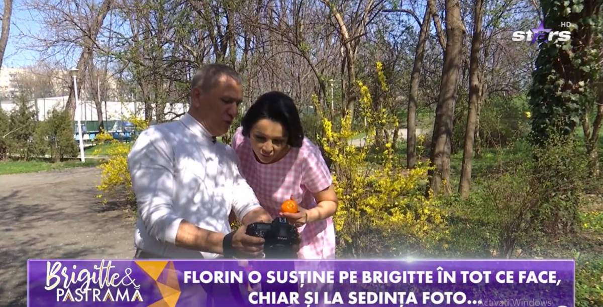 Brigitte și Florin Pastramă, ședință foto într-un decor de basm. Cum au reușit cei doi soți să se înțeleagă în sfârșit: „Norocul meu”