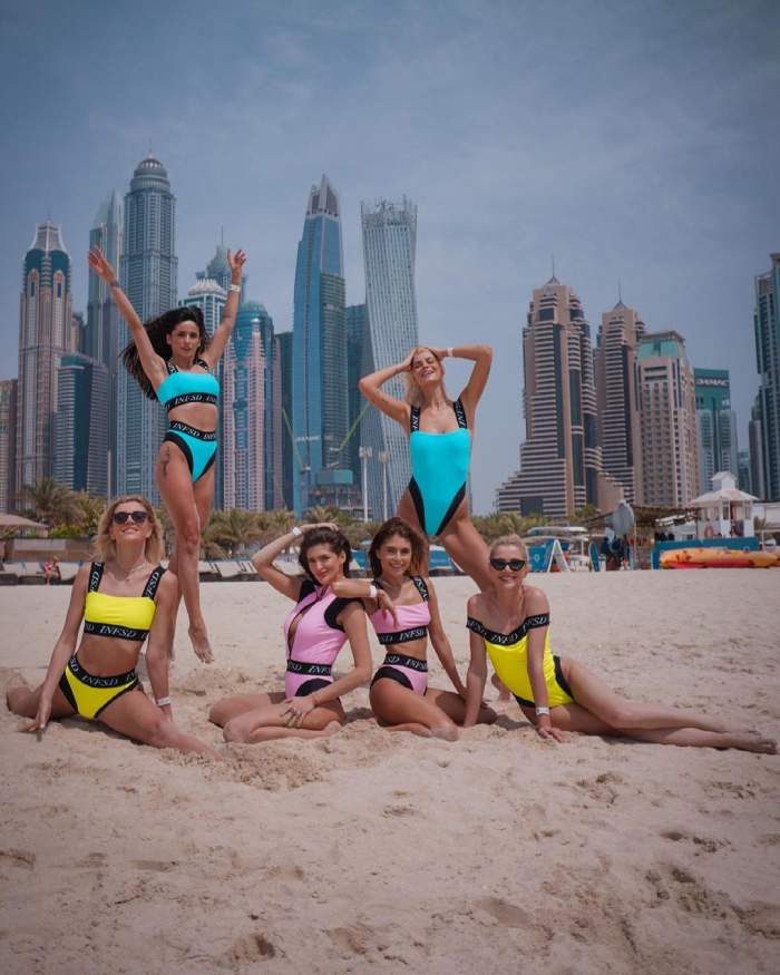Ioana Grama, vacanță în Dubai, alături de prietenele influencerițe