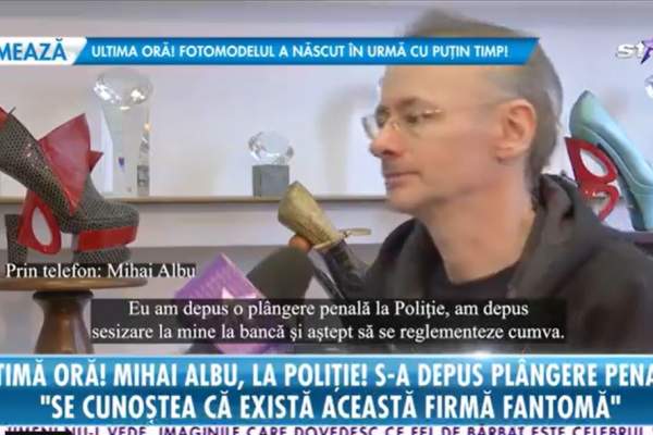 Mihai Albu a ajuns la Poliție, după ce a căzut victimă escrocilor! Declarațiile în exclusivitate ale designerului: „Am depus plângere penală”