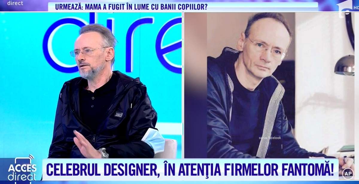 Acces Direct. Mihai Albu, escrocat printr-o nouă metodă. Designerul a pierdut sume mari de bani. ”Am intrat pe acel link....” / VIDEO