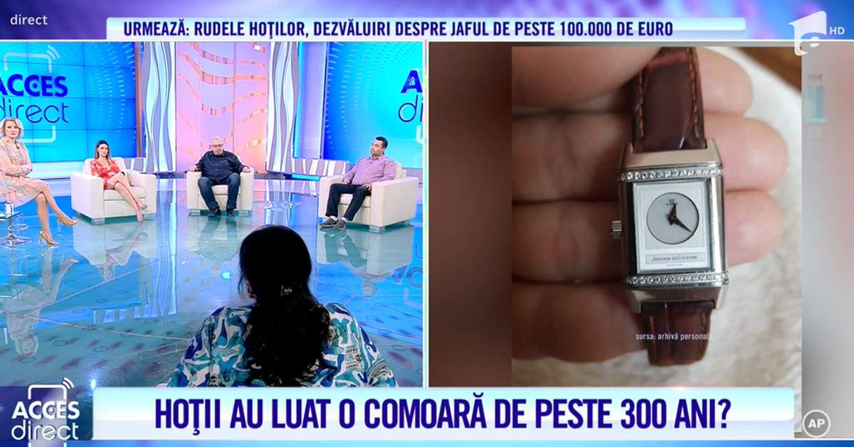 Acces Direct. Familie jefuită de hoți în plină seară. Prejudiciul ajunge la peste 100.000 de euro. ”Aveam foarte multe bijuterii și ceasuri”/ VIDEO