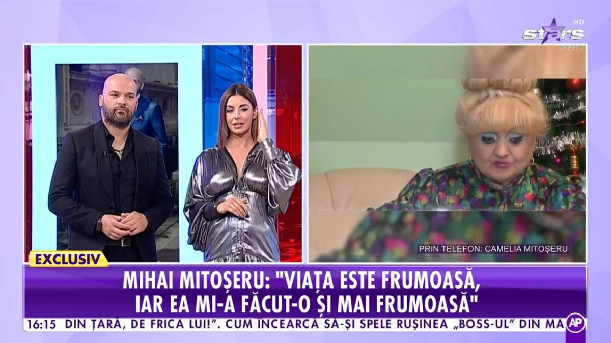 Camelia Mitoșeru, vorbind la Antena Stars