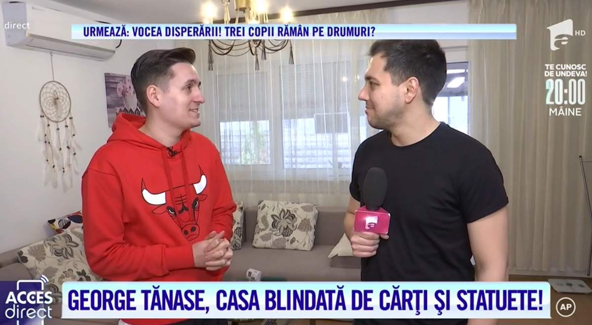 Acces Direct. Cum arată casa de lux a lui George Tănase. Aici e locul unde comediantul își găsește toată inspirația / VIDEO