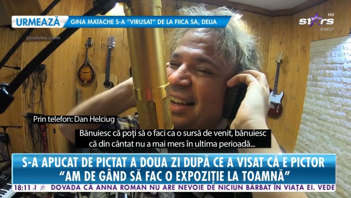 Dan Helciug cântând