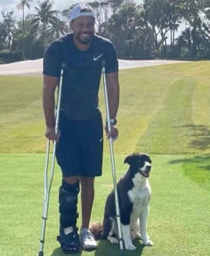 Tiger Woods, prima apariție publică după teribilul accident din California. Ce mesaj le-a transmis celebrul jucător de golf fanilor / FOTO