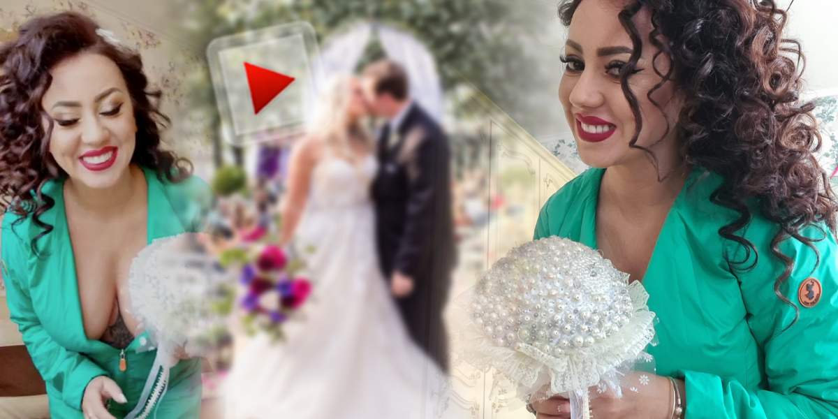 Larisa Drăgulescu s-a căsătorit! Imagini exclusive cu pregătirile miresei / VIDEO