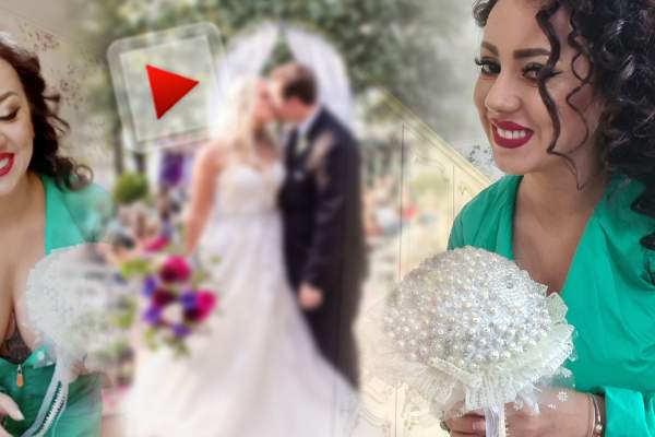 Larisa Drăgulescu s-a căsătorit! Imagini exclusive cu pregătirile miresei / VIDEO