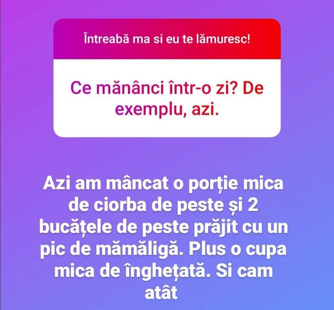 Mesajul publicat de Oana Roman