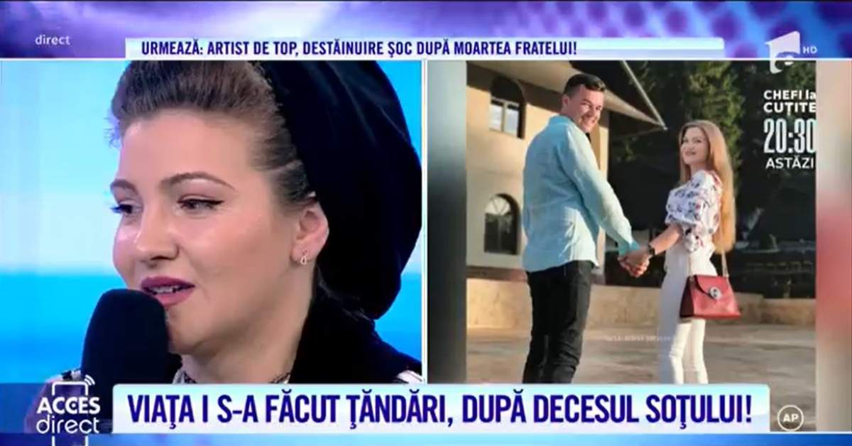 Acces Direct. Văduva lui Dumitru Stroie face dezvăluiri despre moartea soțului său, la doar 30 de ani: „Pentru mine este încă viu”