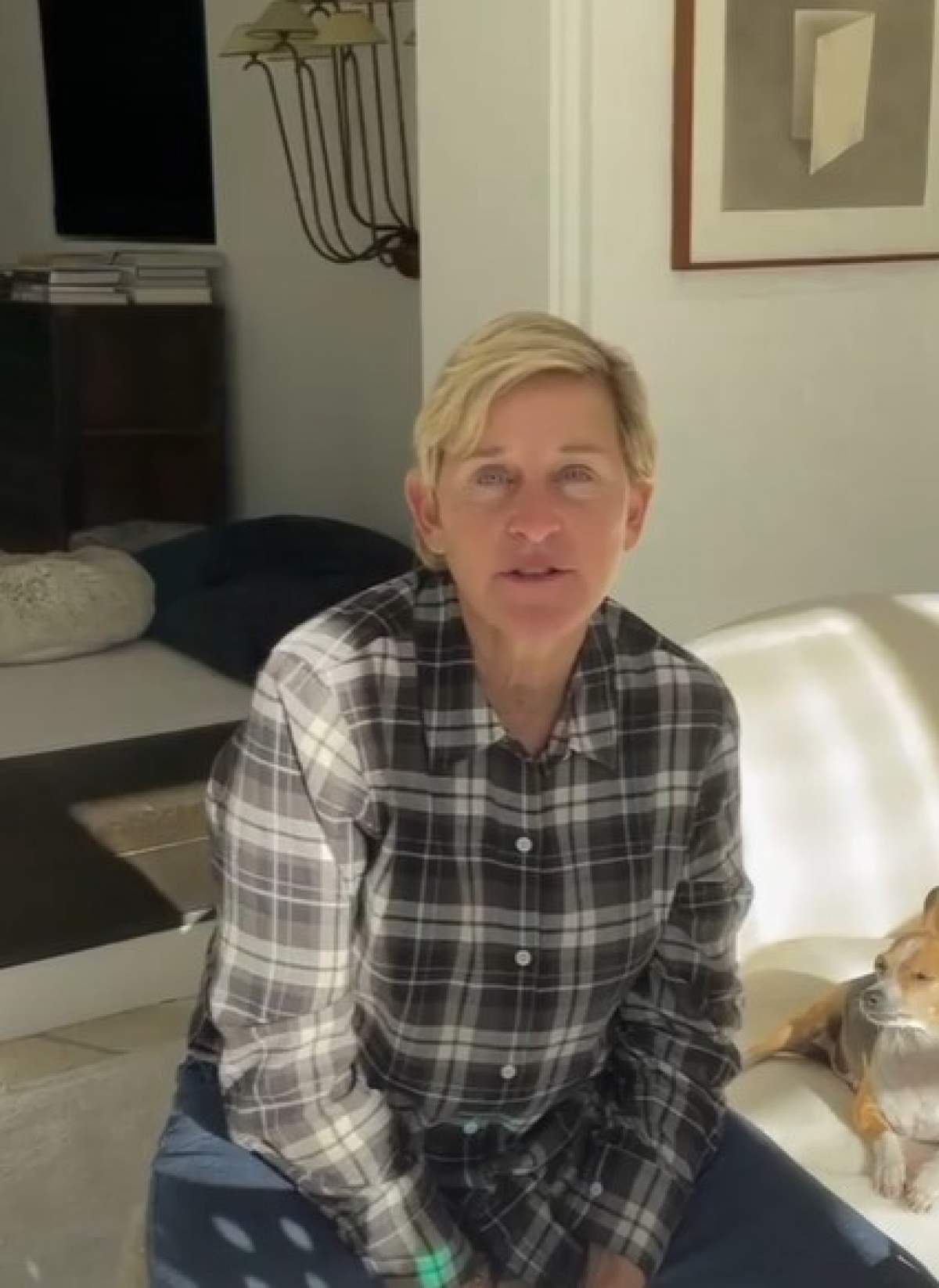 i Ellen DeGeneres, în casa ei