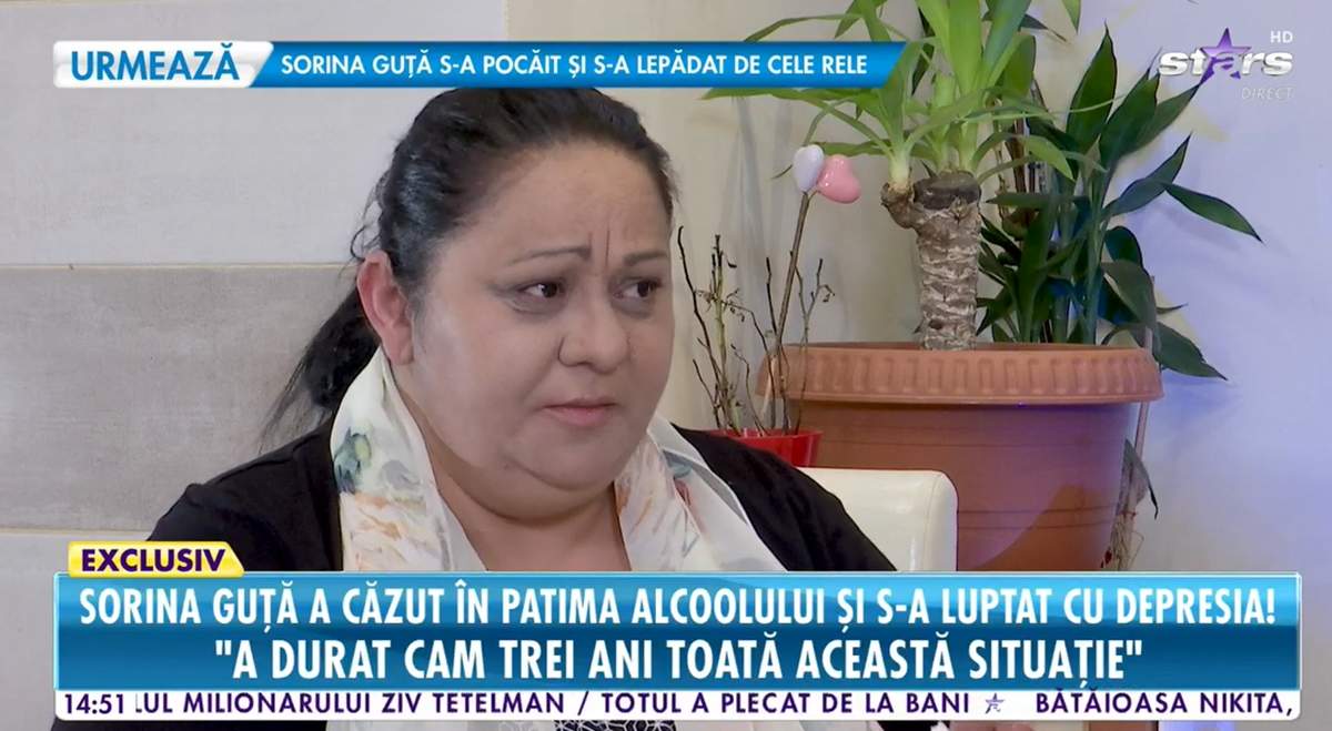 animation Dalset can not see Sorina, fosta soție a lui Nicolae Guță, momente grele după moartea mamei! A  căzut în patima alcoolului. ”Beam până adormeam la masă” | Spynews.ro