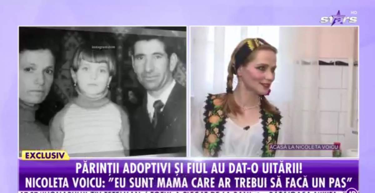 Nicoleta Voicu, în lacrimi în Săptămâna Mare a Paștelui. Părinții adoptivi și fiul au dat-o uitării / VIDEO