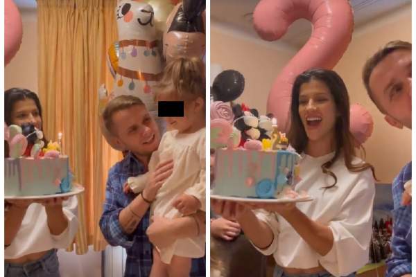 Fetița lui Codin Maticiuc a împlinit 2 ani. Actorul i-a organizat o petrecere superbă Smarandei / FOTO