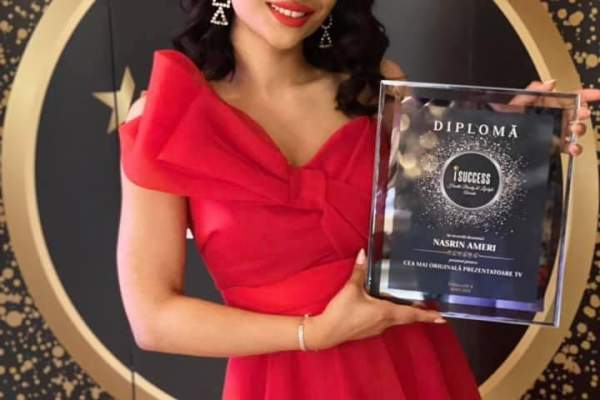 Ce premiu important a câștigat Nasrin, frumoasa prezentatoare de la Antena Stars! Apariția spectaculoasă a vedetei / VIDEO