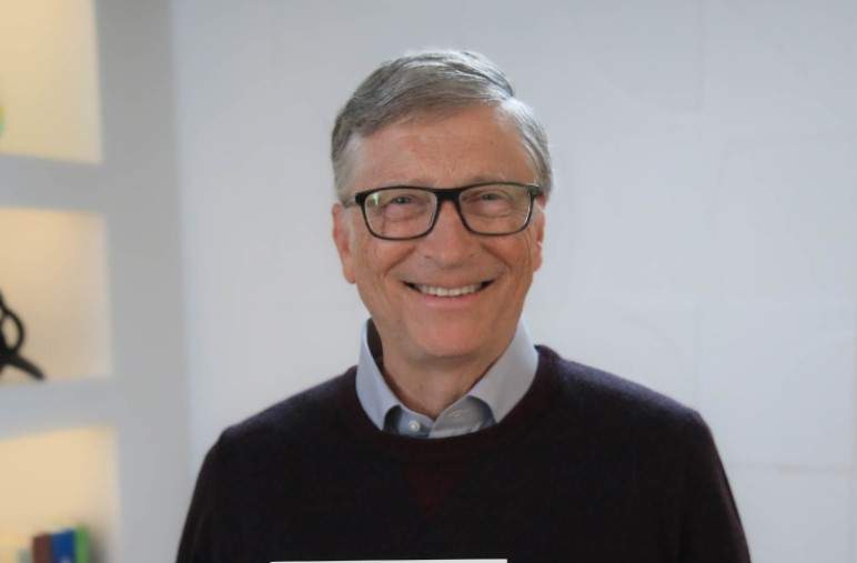 Bill Gates ala o lansare de carte