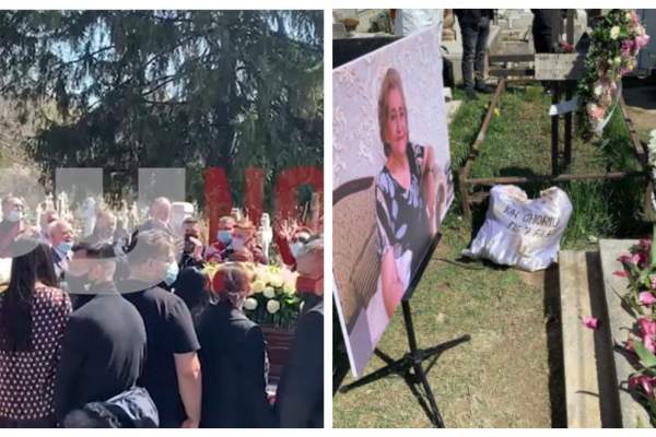 Gabi Luncă va fi înmormântată lângă soțul ei! Imagini exclusive / VIDEO