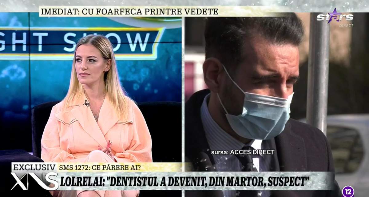 Lolrelai, noi dezvăluiri la Xtra Night Show, după ce a fost abuzată de stomatologul-violator! Bărbatului i s-a schimbat încadrarea / VIDEO