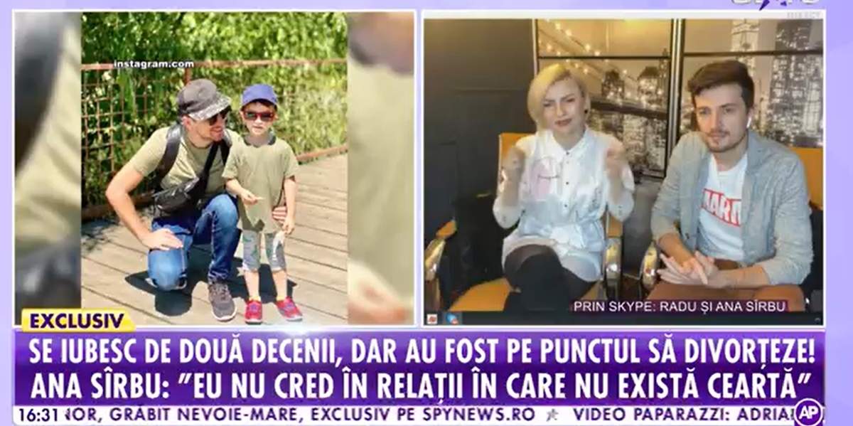 radu sirbu la antena stars cu sotia sa