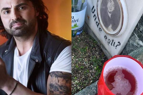 Pepe nu poate trece peste moartea prietenului său, Ameo! Cântărețul se reculege la mormântul lui / FOTO