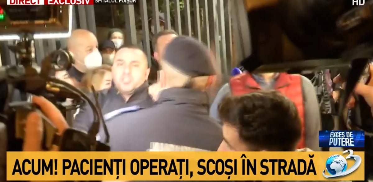 Protestatarii de la Spitalul Foișor din Capitală s-au luat la bătaie cu jandarmii! Zeci de oameni sunt în stradă în aceste momente / VIDEO